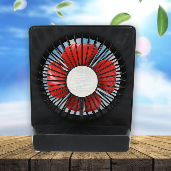 PORTABLE DESK FAN TABLE FAN 1 STEP SPEED SETTING FAN PERSONAL DESK FAN SUITABLE FOR OFFICE ,SCHOOL & HOME USE