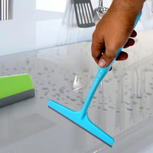 Long handle no-dust broom for kitchen platform cleaning