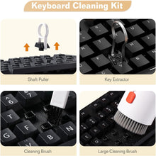 Keyboard Cleaner Kit, 20-in-1 Laptop Phone Screen Cleaning Kit, Keyboard Cleaning Kit with Electronic Cleaning Brush Spray for AirPods Pro,  iPhone Pro, Camera, Computer Cleaning 