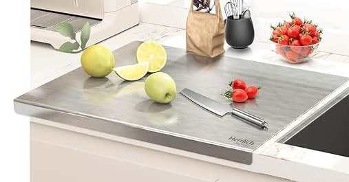 Premium Stainless Steel Chopping Board – Hygienic, Durable & Easy to Clean (41*31 CM)