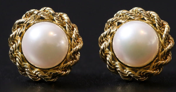 Authentic Pearl Earrings