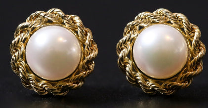 Authentic Pearl Earrings