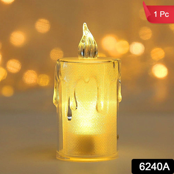 Simple Candles for Home Decoration, Crystal Candle Lights