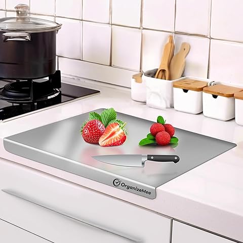 Premium Stainless Steel Chopping Board – Hygienic, Durable & Easy to Clean (41*31 CM)