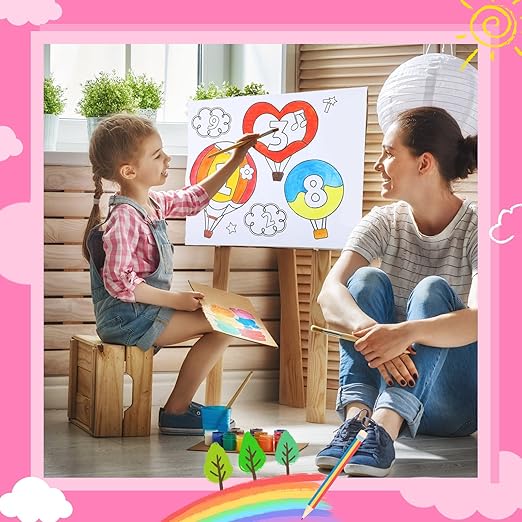 Drawing Paper Roll for Kids, 300 X 30 Cm Large Coloring Poster for Toddlers, Art Paper Crafts Coloring Tablecloth Ideal Gift for Class Home Birthday Party