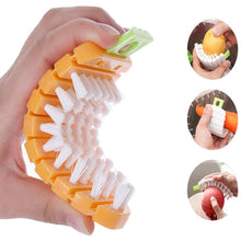 Vegetable Scrubbing Brush, Vegetable Scrubber Non‑Toxic Fruit Brush Carrot Shape Vegetable Brush for Potato for Vegetable