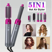 5 IN 1 Hair Styler Dryer Comb and Styling Tool for Curly Hair, Straightening, Curling, Drying, Combing