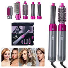 5 IN 1 Hair Styler Dryer Comb and Styling Tool for Curly Hair, Straightening, Curling, Drying, Combing