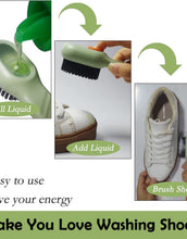 Multifunctional Liquid Shoe Cleaning Brush with Soap Dispenser